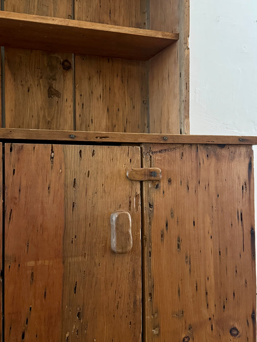 Well Worn Wood Cabinet