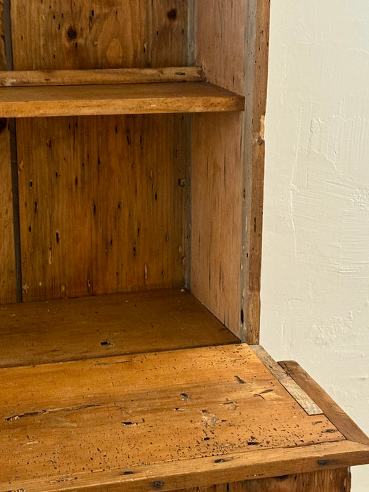 Well Worn Wood Cabinet