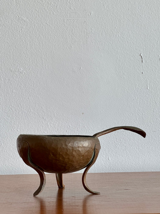 Copper Bowl With Handle