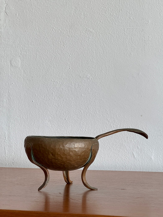 Copper Bowl With Handle