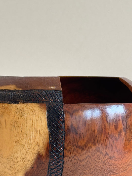 Patterned Turned Vessel