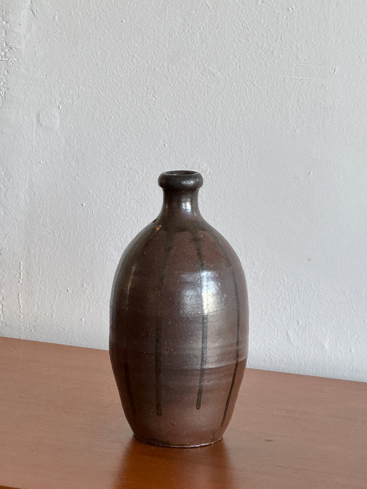 Japanese Dip Glaze Vase   