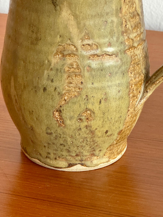 Earthen Tone Ceramic Pitcher