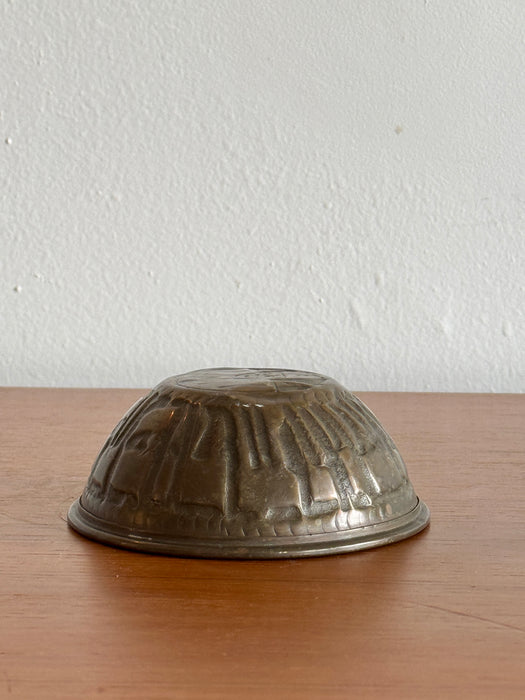 Small Pressed Copper Bowl