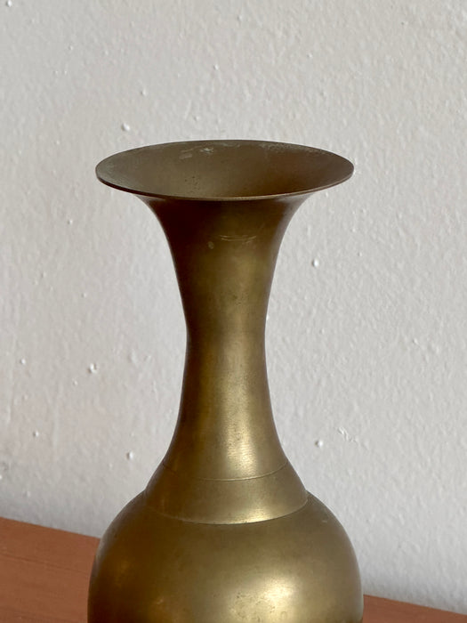 Brass Tulip Vase