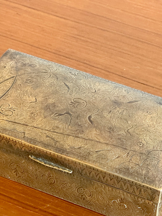 Etched Brass Box