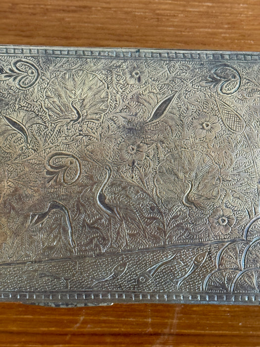 Etched Brass Box