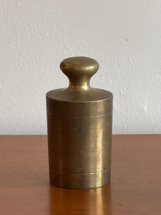 Set Of Brass Canisters