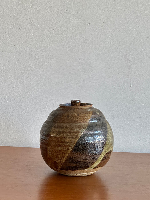 Ceramic Jar With Lid