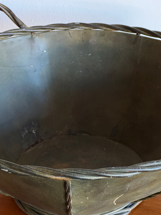 Large Metal Basket