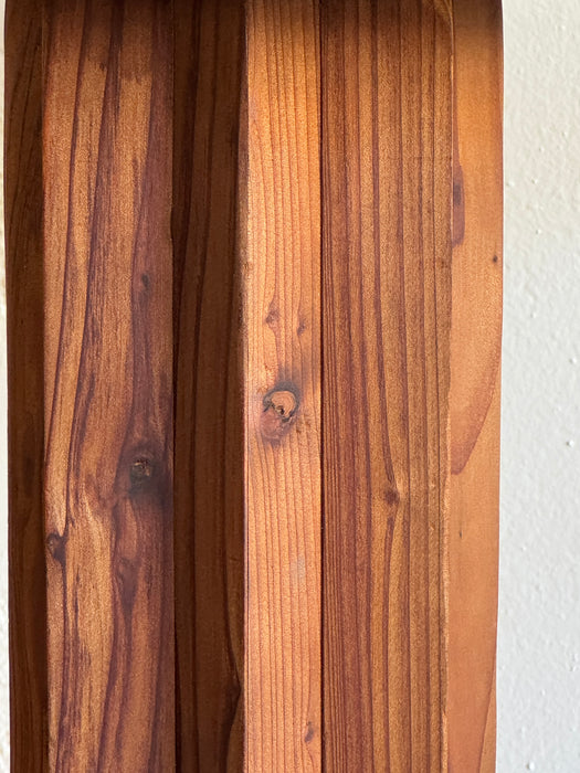 Vintage Redwood Table Lamp