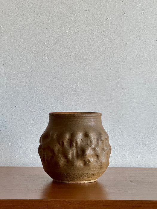 Dimpled Wide Mouth Vase