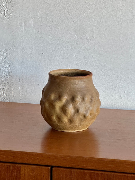 Dimpled Wide Mouth Vase