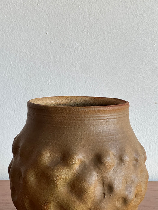 Dimpled Wide Mouth Vase