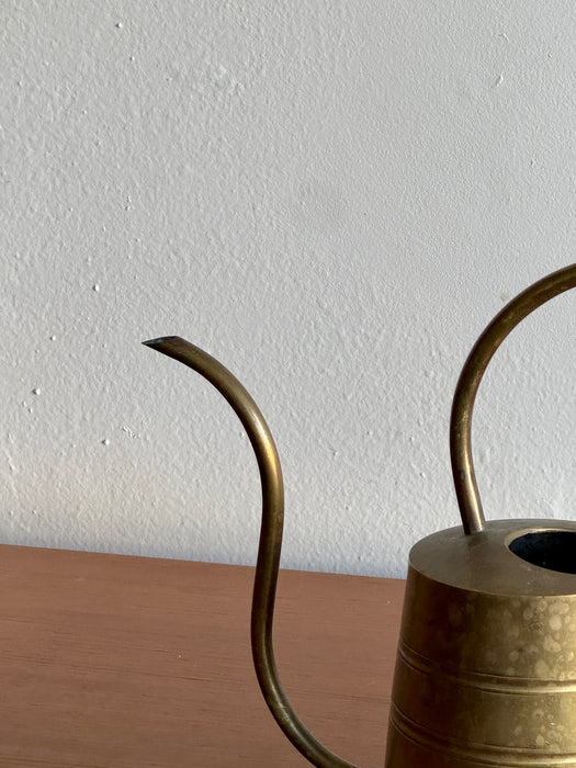 Brass Gooseneck Watering Can