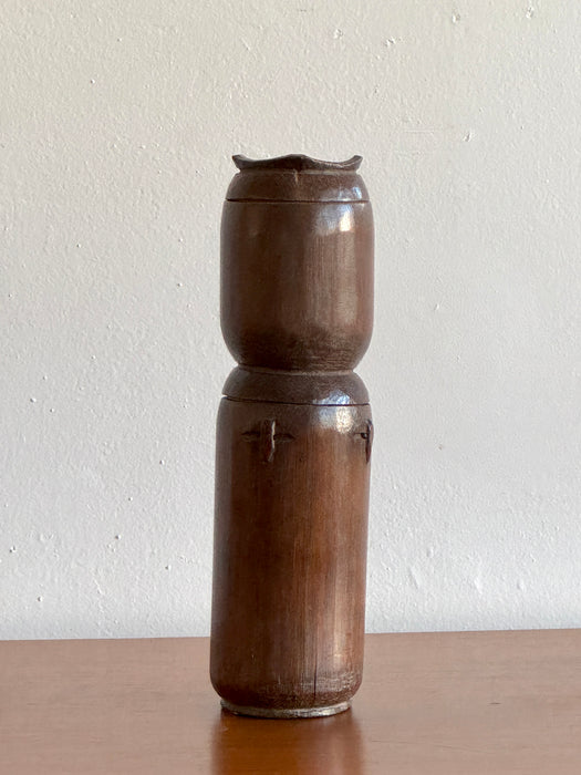 Bamboo 2 Tier Canister