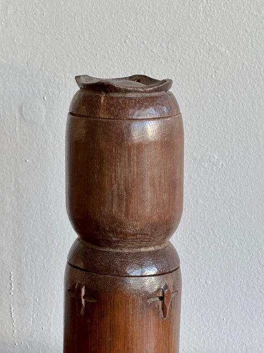 Bamboo 2 Tier Canister