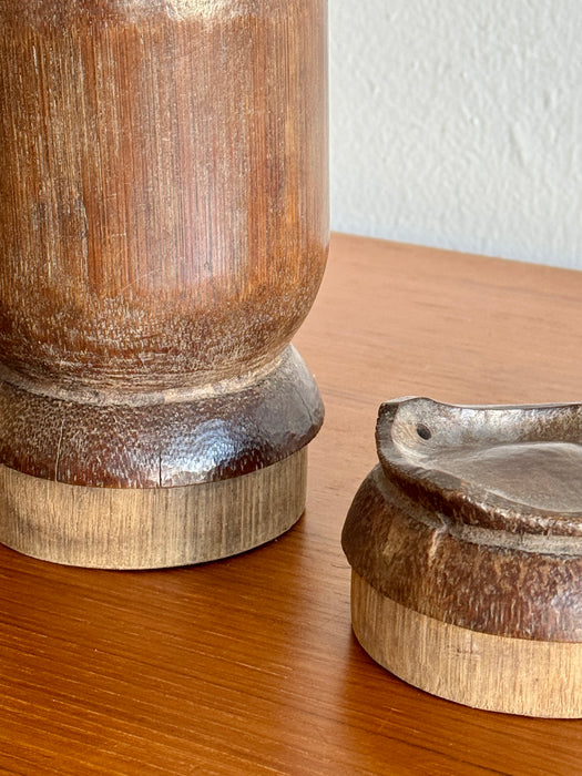Bamboo 2 Tier Canister