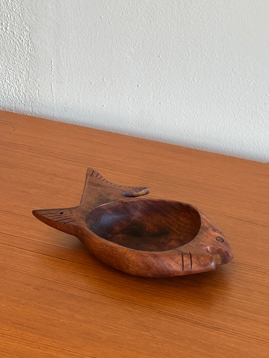 Wood Fish Dish