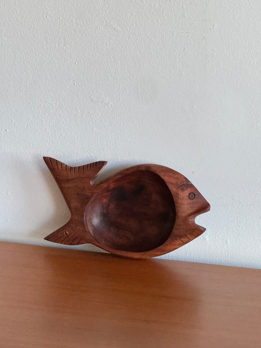Wood Fish Dish