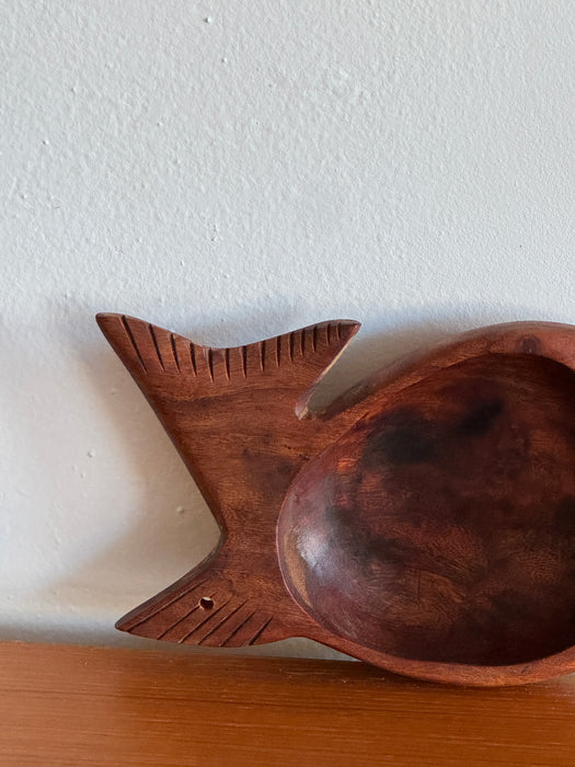 Wood Fish Dish