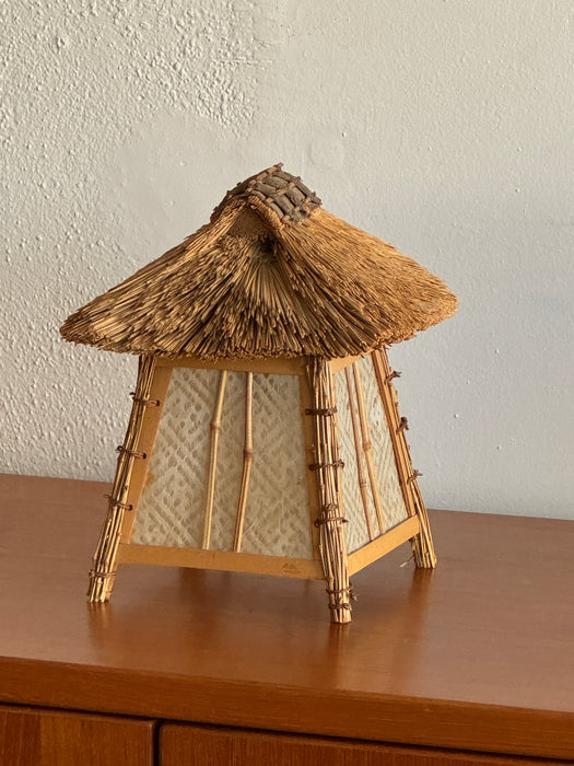 Thatched Roof Lamp