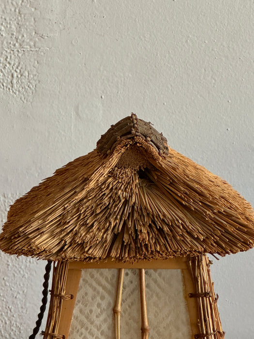 Thatched Roof Lamp