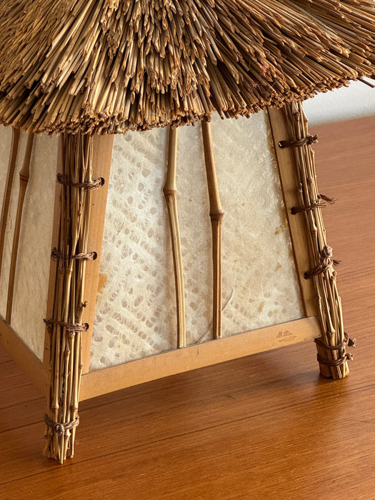Thatched Roof Lamp