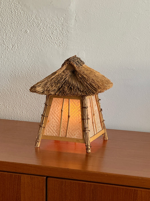 Thatched Roof Lamp