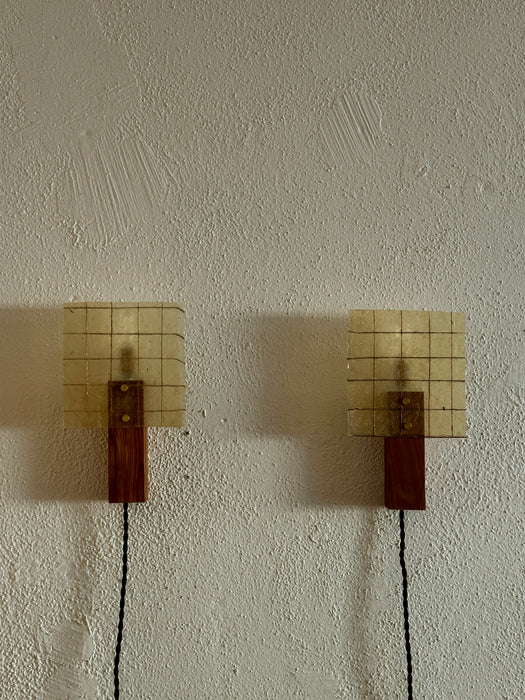 Griglia Sconce - Pair