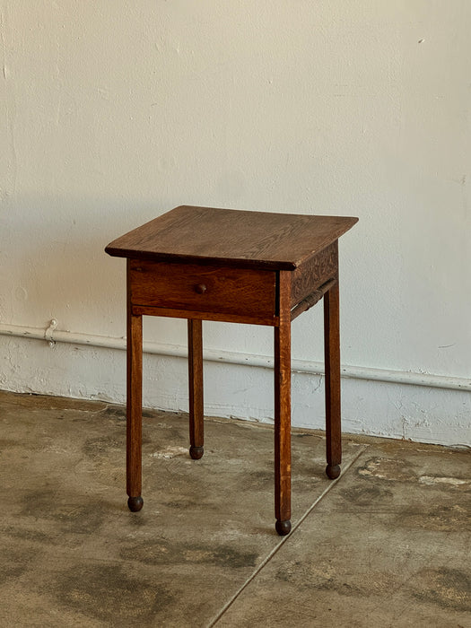 Side Table With Carvings