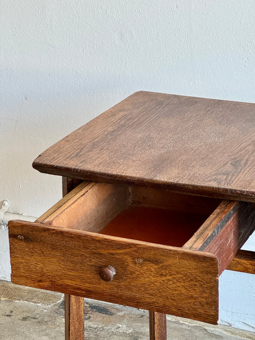 Side Table With Carvings
