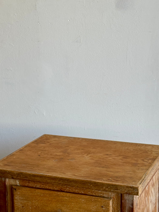 Western Side Table With Original Hardware