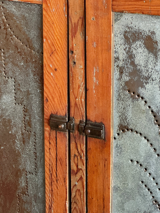 Cabinet With Decorative Metalwork
