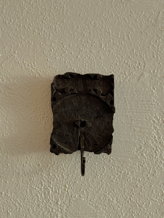 Wood Hand Carved Wall Hook