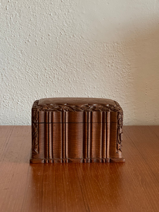 Hand Tooled Box With Lid