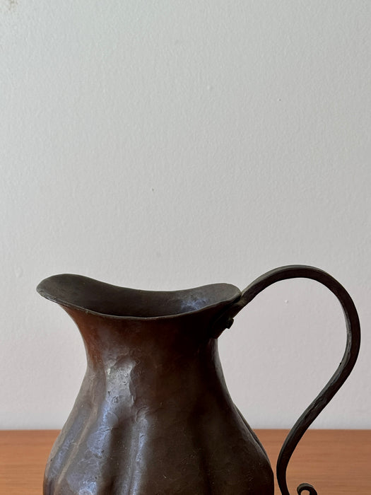 Wide Body Copper Pitcher