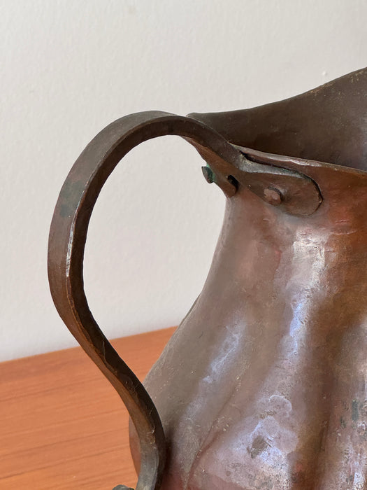 Wide Body Copper Pitcher
