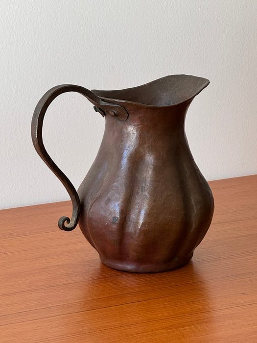 Wide Body Copper Pitcher