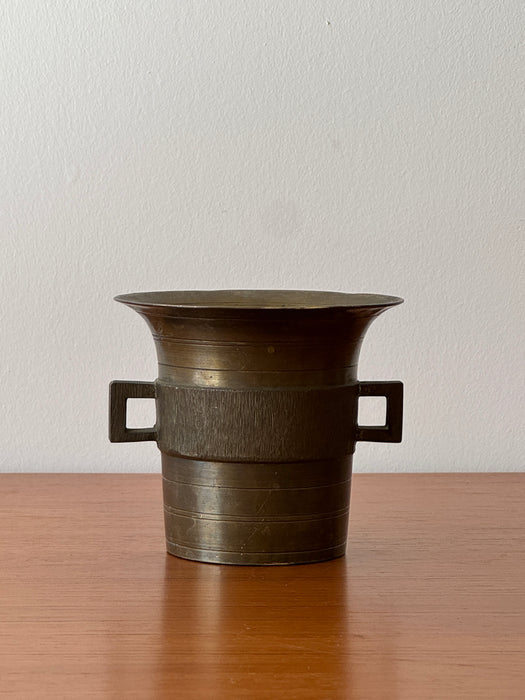 Brass Mortar With Handles
