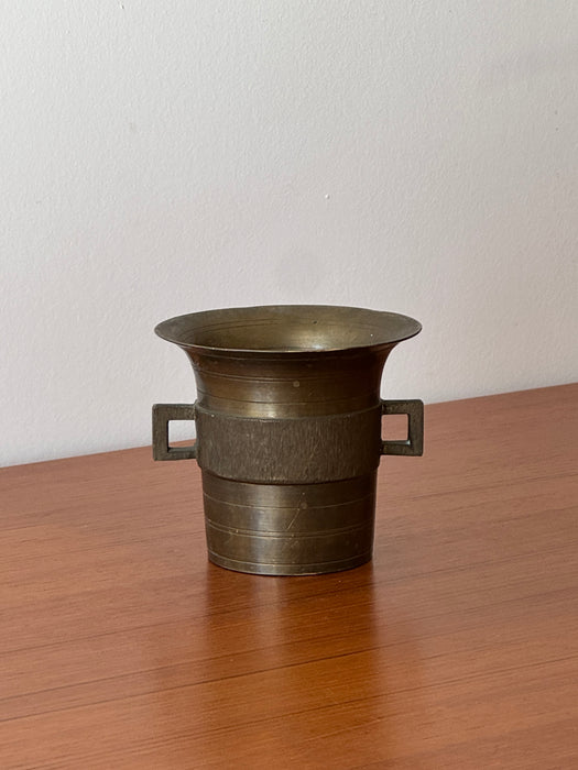 Brass Mortar With Handles