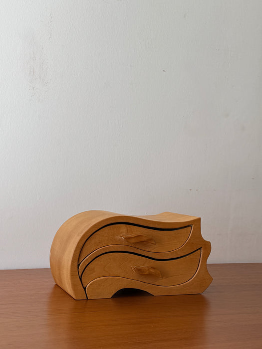 Wavy Maple-Wood Keepsake