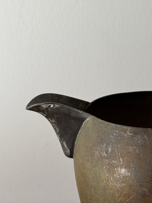 Large Brass Pitcher