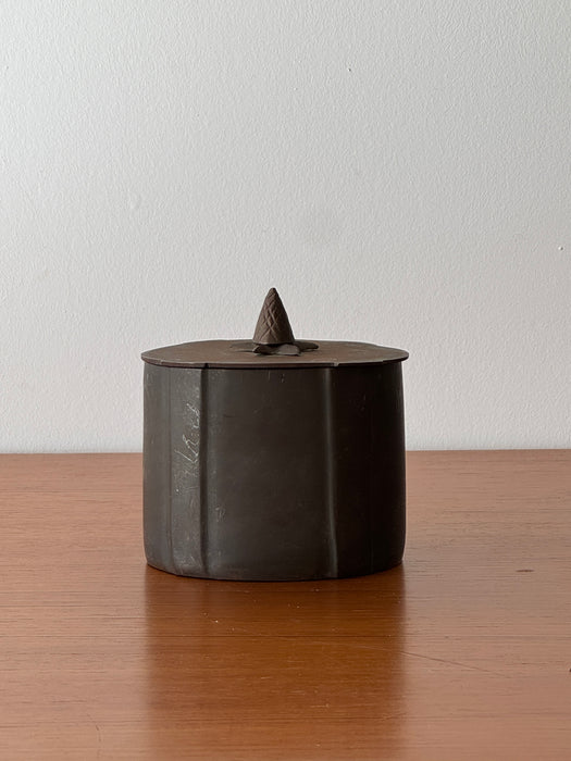Copper Canister With Lid