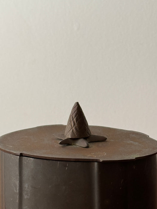 Copper Canister With Lid