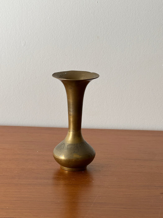 Tiny Brass Vase
