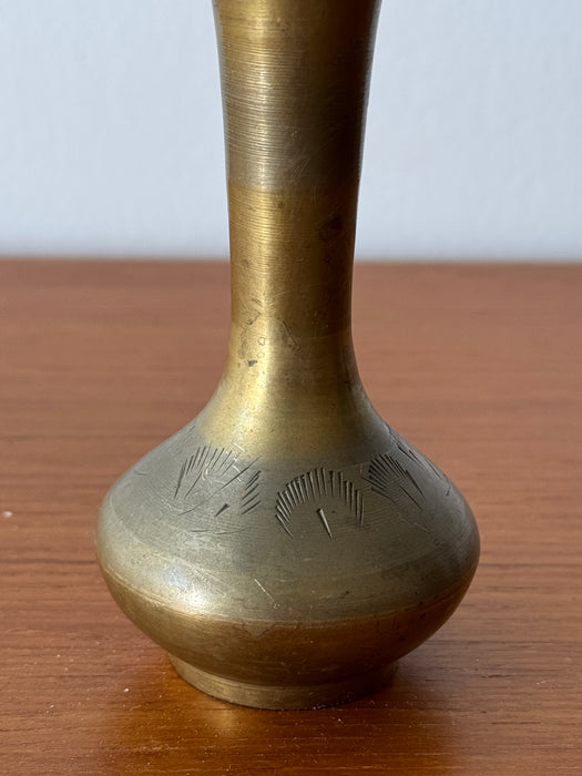 Tiny Brass Vase